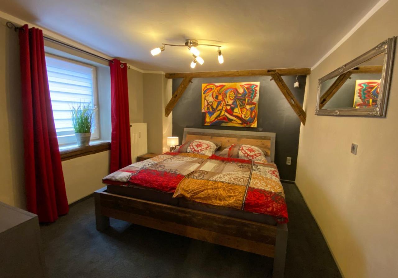 Appartement Schlossberg, Gasthaus Hirsch Hirschhorn Eksteriør billede